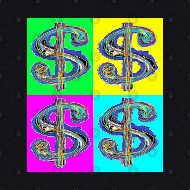 Dollar Pop Art 22 by LowEndGraphics